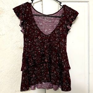 Aeropostale Flower Top